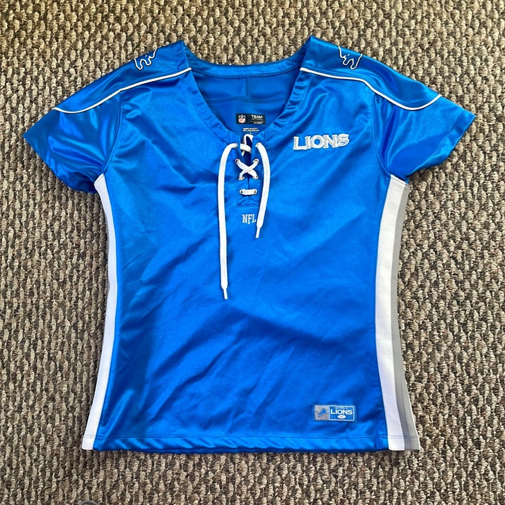 Women’s Detroit Lions Jersey Shirt - Large